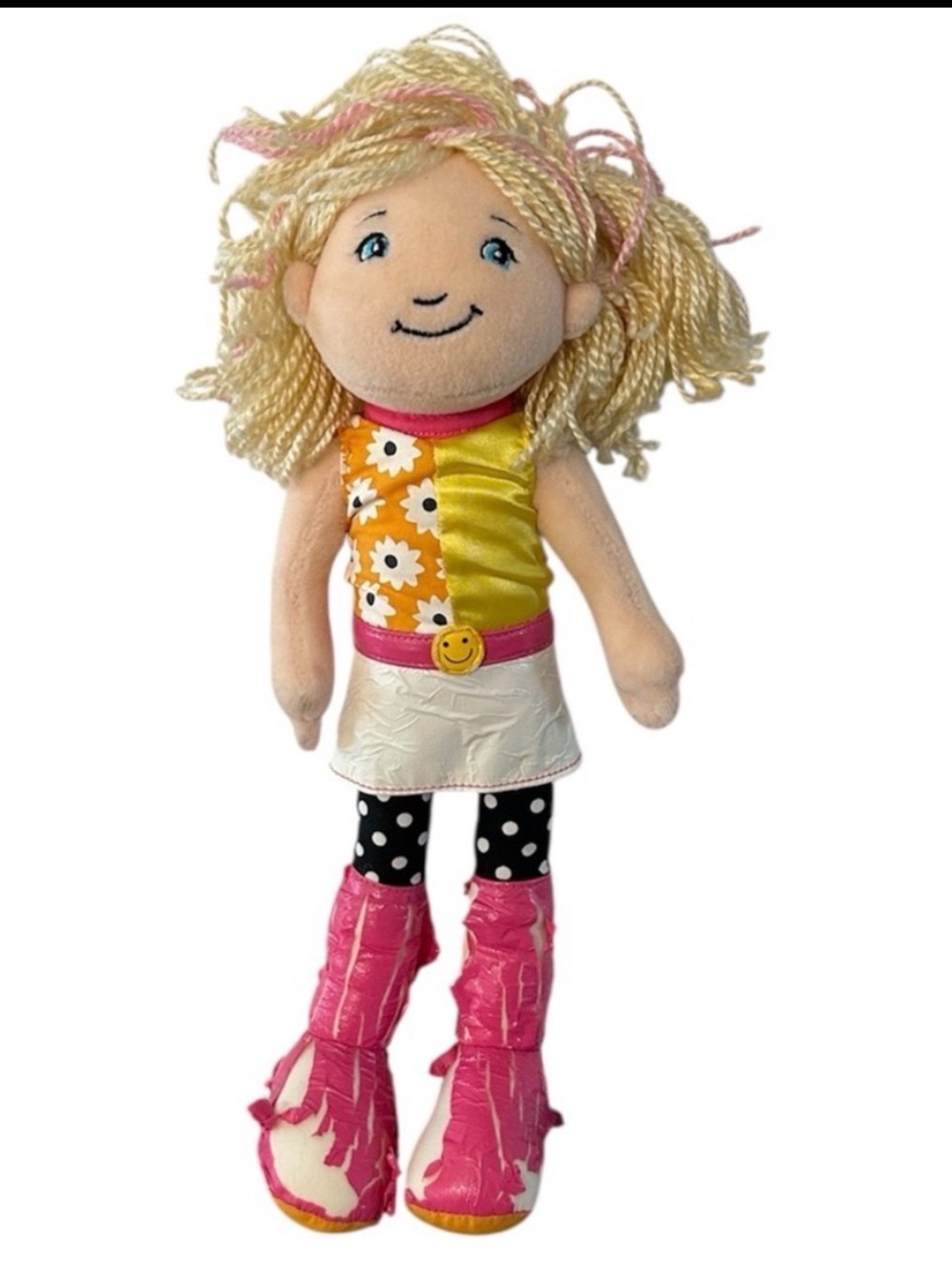 Manhattan toy Groovy Girl Angie blonde hair blue eyes 2007 (flawed boots)